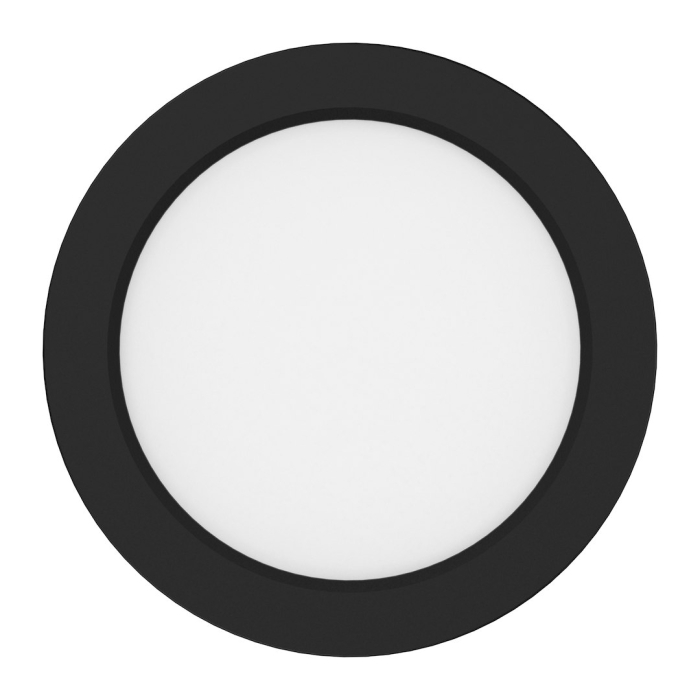 Plafoniera Evora negru rotund 6W 3CCT [2]