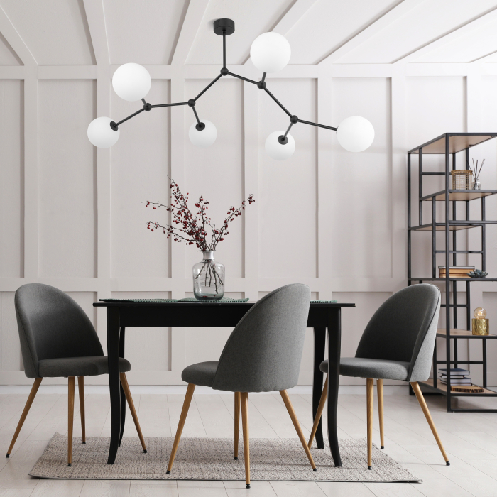 Plafoniera FAIRY G9 6 x max 8W LED Negru 105 cm [2]