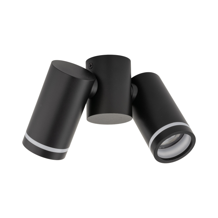 Plafoniera JET GU10 2 x max 10W LED Negru 17 cm [5]