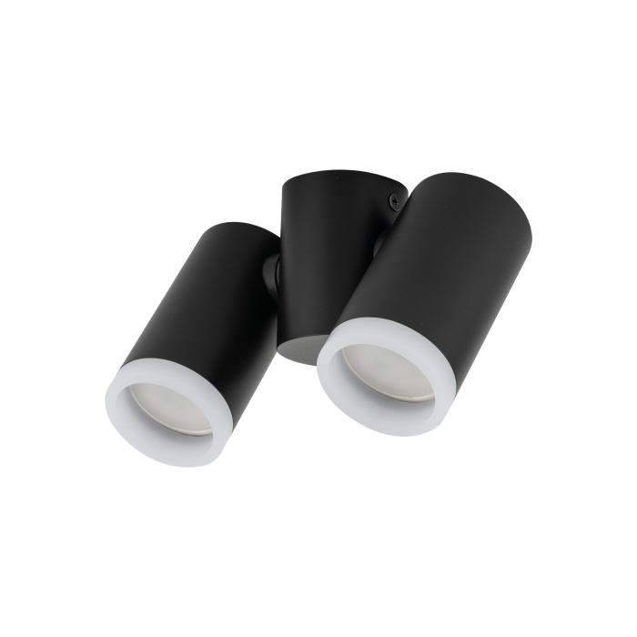 Plafoniera JET GU10 2 x max 10W LED Negru 17 cm [4]