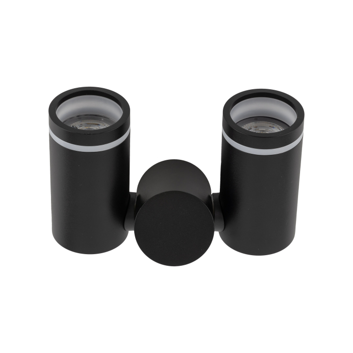 Plafoniera JET GU10 2 x max 10W LED Negru 17 cm [10]