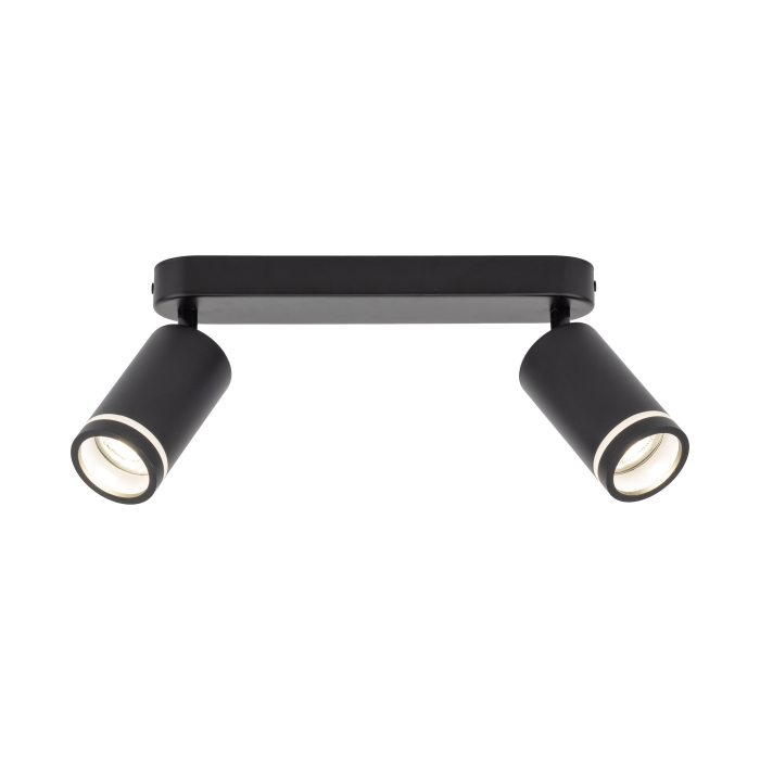 Plafoniera JET GU10 2 x max 10W LED Negru 43,5 cm [9]