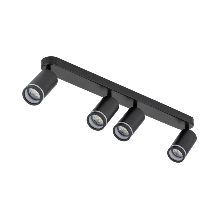Plafoniera JET GU10 4 x max 10W LED Negru 74 cm [5]