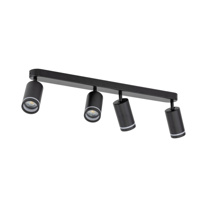 Plafoniera JET GU10 4 x max 10W LED Negru 74 cm [9]