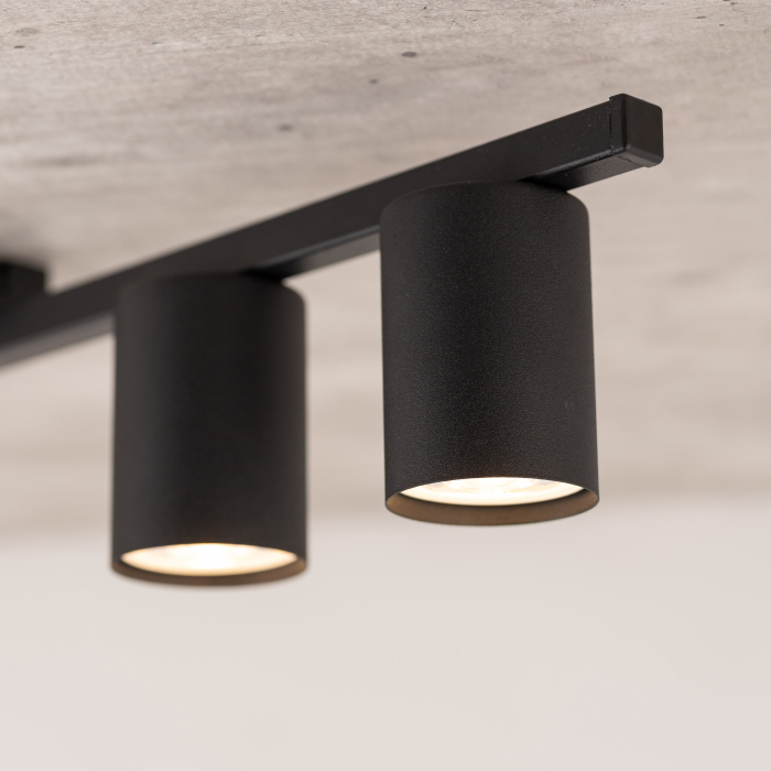 Plafoniera LOGAN GU10 3 x max 10W LED Negru 80 cm [5]