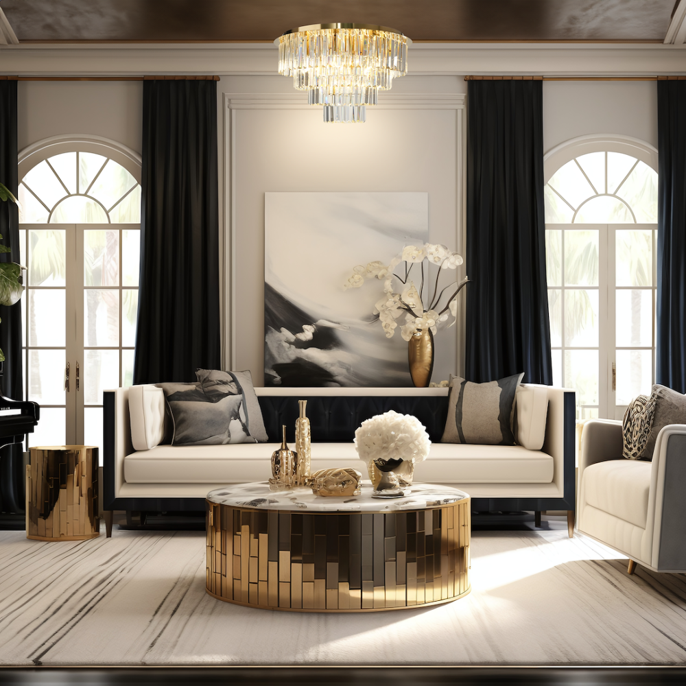 Plafoniera Milano Auriu E14 9x40W 60 cm [2]