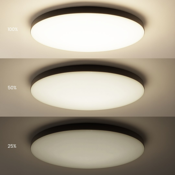 Plafoniera Siena Black 80W LED Ø750 mm + telecomandă [6]