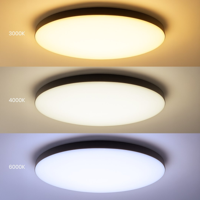 Plafoniera Siena Black 80W LED Ø750 mm + telecomandă [5]