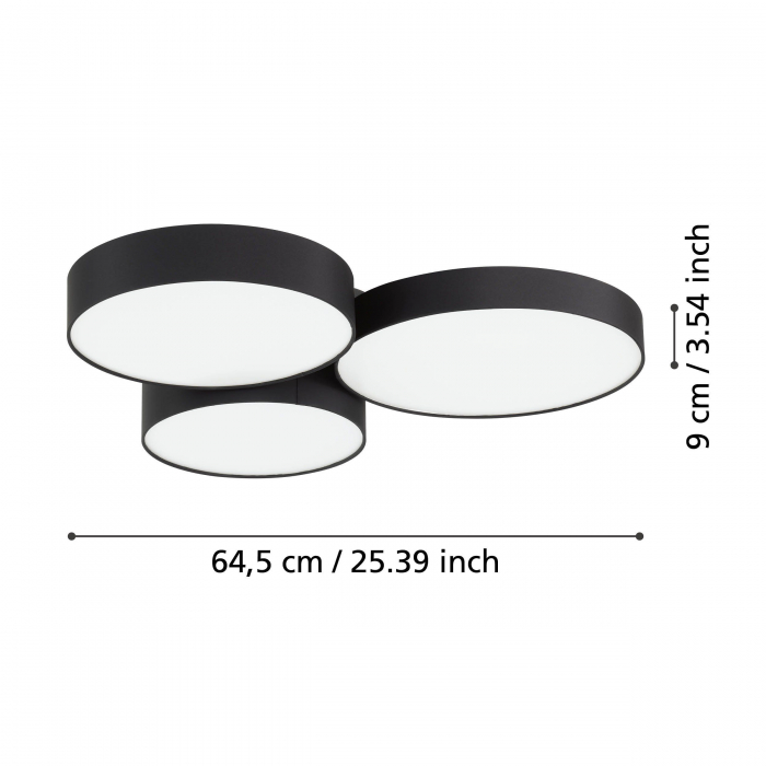Plafoniera BARBANO-Z LED 22.5W lumina reglabila [4]