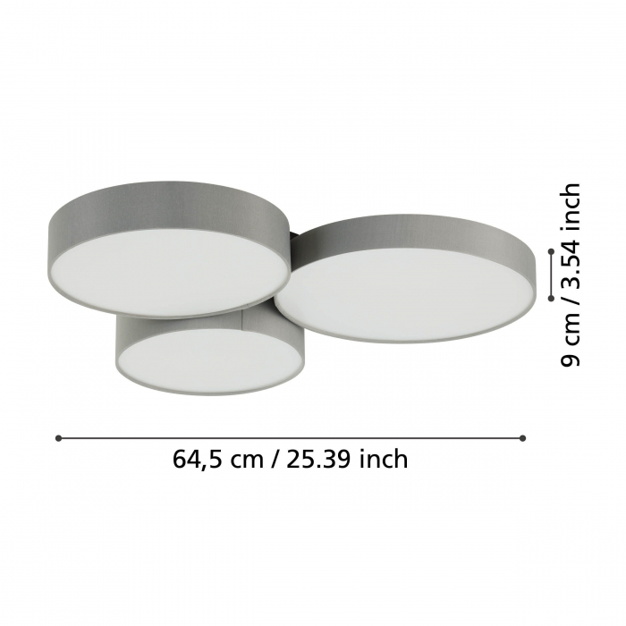 Plafoniera BARBANO-Z LED 22.5W lumina reglabila [5]