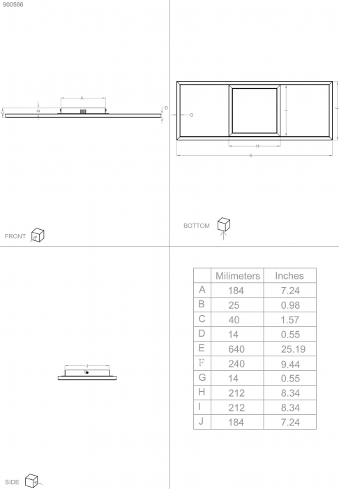 Plafoniera CALAGRANO-Z LED 21W lumina reglabila [5]