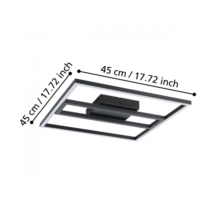 Plafoniera CALAGRANO-Z LED 21W lumina reglabila [3]