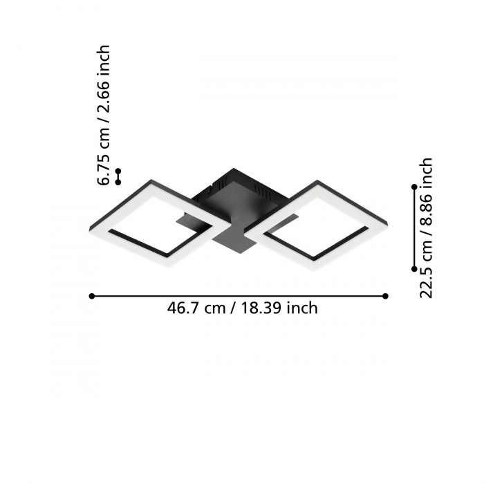 Plafoniera PARANDAY-Z LED 15.5W lumina reglabila [5]