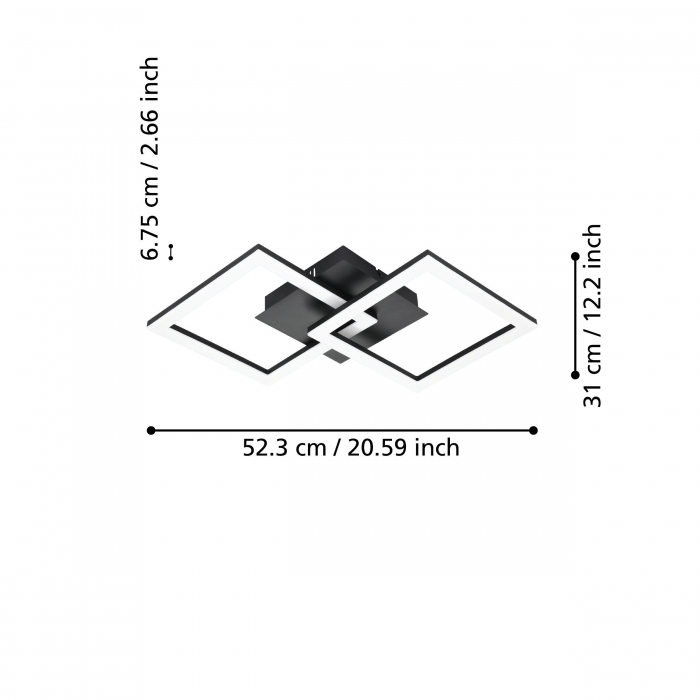 Plafoniera PARANDAY-Z LED 21.5W lumina reglabila [5]