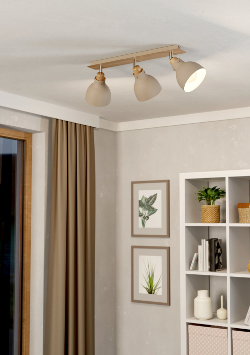 Plafoniera ARRECIFE E27 3x28W nisipiu 74,5 cm [2]