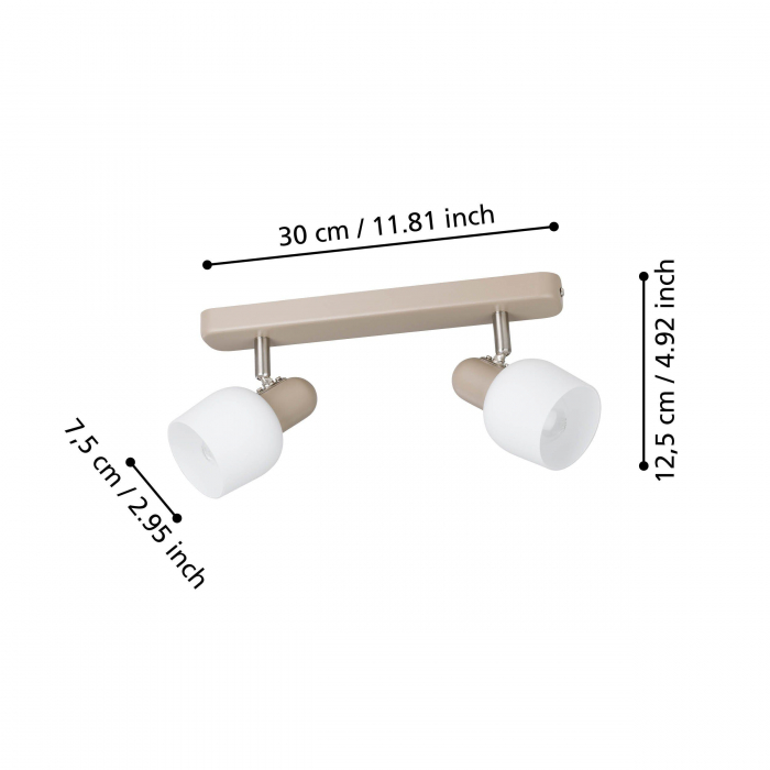 Plafoniera CORATO E14 2X18W [6]
