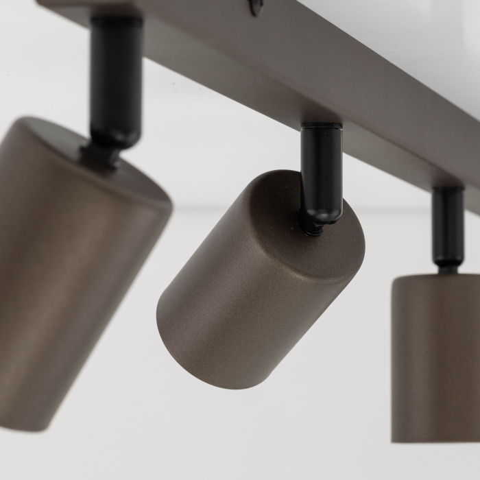 Plafoniera TOP GU10 4 x max 10W LED Brun 83 cm [2]