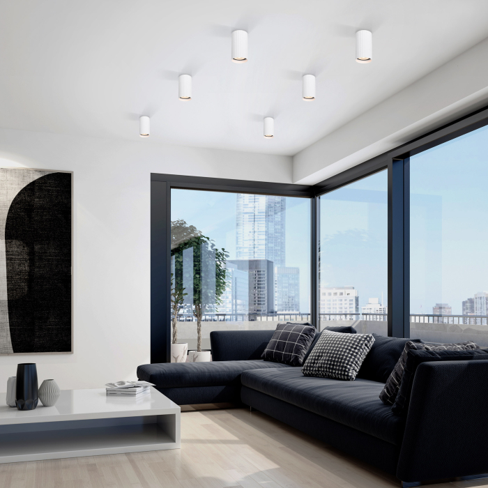 Plafoniera TUNE GU10 1 x max 10W LED Alb 5,5 cm [2]