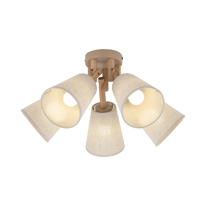 Plafoniera VAIO E27 max 15W LED Sabia, Pine 49 cm [6]