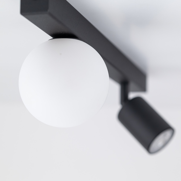 Plafoniera Vox GU10, G9 2 x max 8W LED, max 10W LED Negru 14 cm [4]