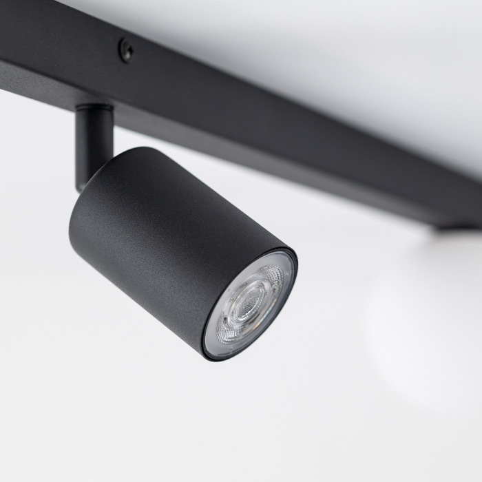 Plafoniera Vox GU10, G9 3 x max 8W LED, max 10W LED Negru 18 cm [3]