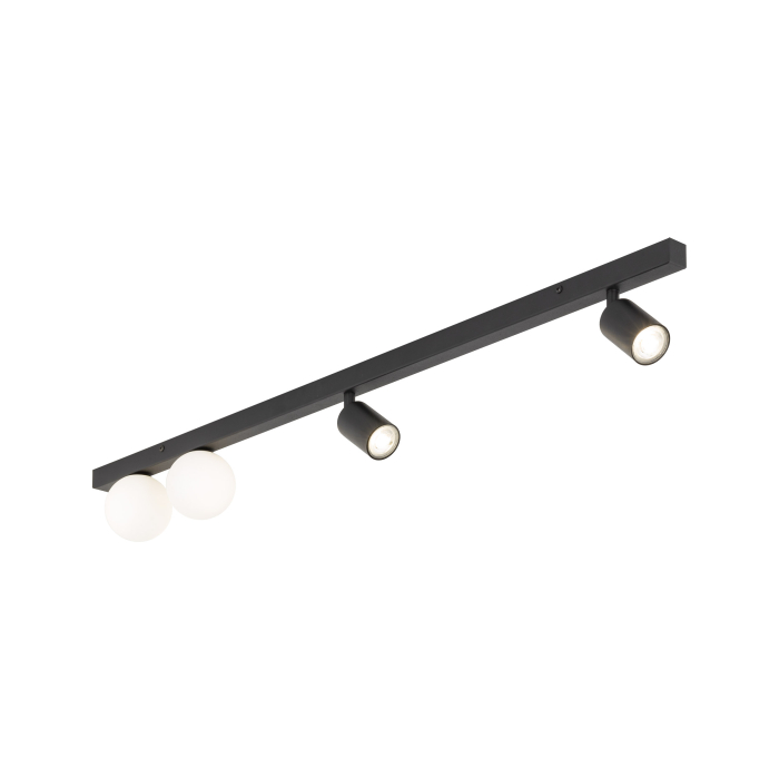 Plafoniera Vox GU10, G9 4 x max 15W LED Negru 18 cm [4]