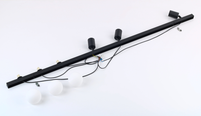 Plafoniera Vox GU10, G9 6 x max 8W LED, max 10W LED Negru 18 cm [8]