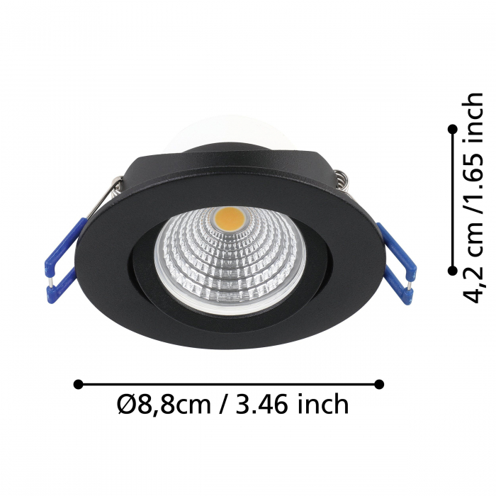 Spot incastrat SALICETO LED 3X6W lumina calda [5]