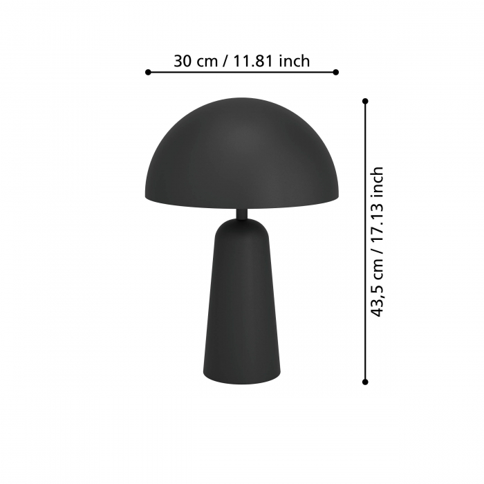 Veioza ARANZOLA E27 1X40W [4]