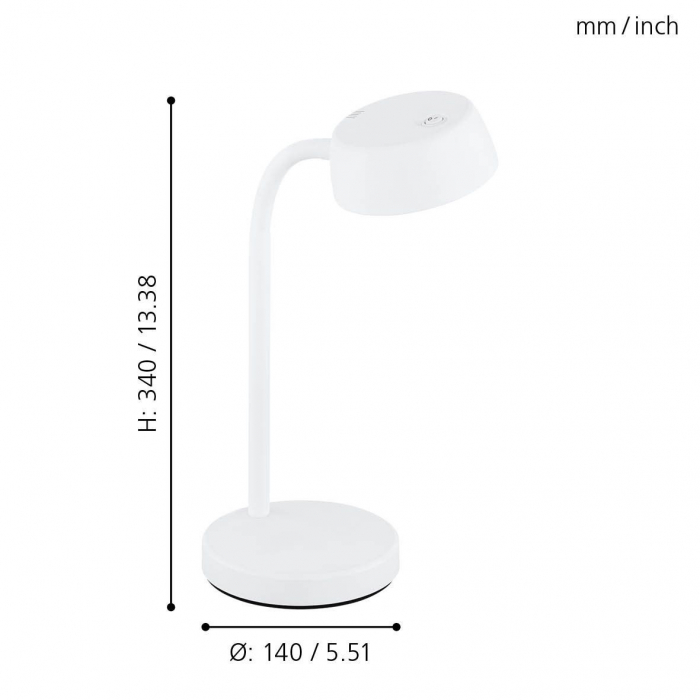 Veioza CABALES LED 4.6W lumina calda [3]