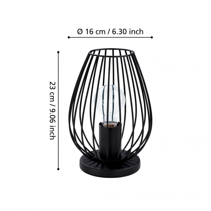 Veioza NEWTOWN E27 1X60W [3]
