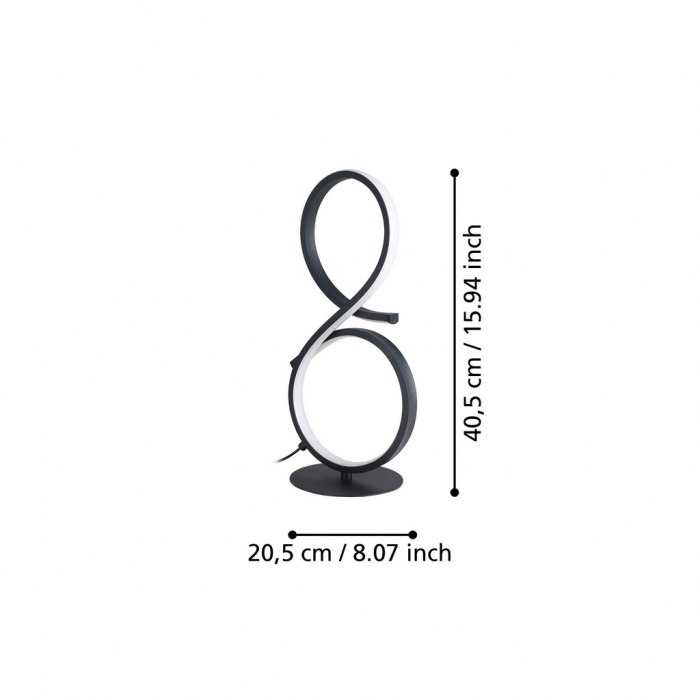 Veioza SERPINS LED 11,4W lumina calda [3]