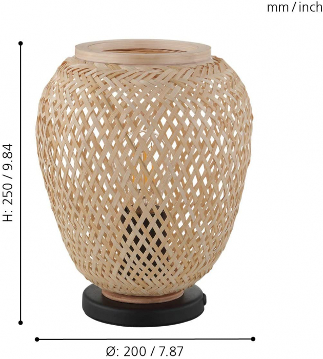 Veioza DEMBLEBY E27 1X40W [4]