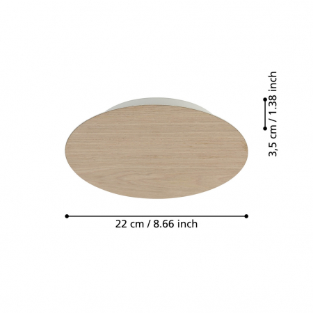 Aplica ALAMILO LED 9,2W lumina calda [2]