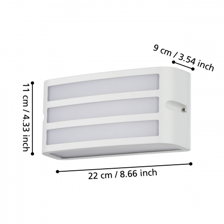 Aplica exterior CAMARDA E27 1X40W [2]