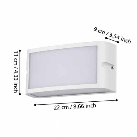 Aplica exterior CAMARDA LED 10, 5W lumina neutra [2]