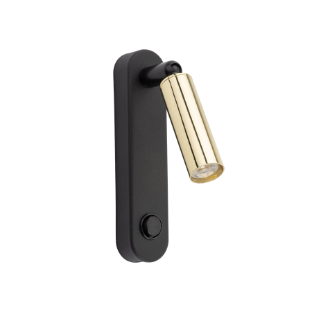 Aplice - Aplica ENZO G9 1 x max 8W LED Auriu, Negru 14 cm