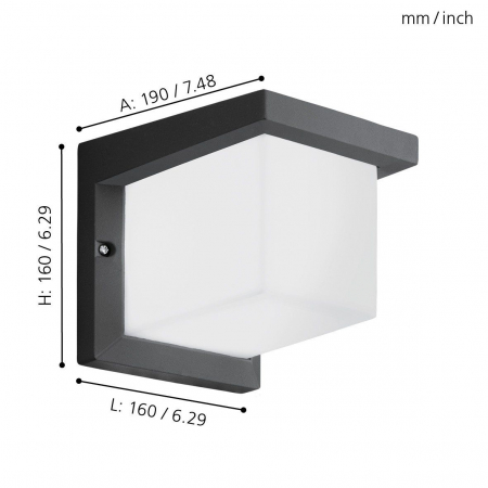 Aplica exterior DESELLA 1 LED 10W lumina calda [4]