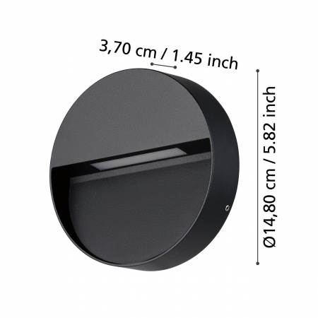 Aplica exterior MARUGGIO LED 4.8W lumina reglabila [3]