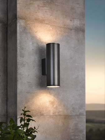 Aplica exterior RIGA GU10 2X2.8W lumina calda [1]