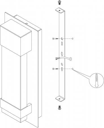 Aplica exterior VILLAGRAZIA LED 2X3.3W lumina calda [5]