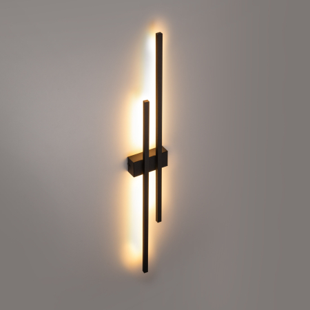 Aplica FLASH  2 x max 4W LED Negru 5,5 cm [3]