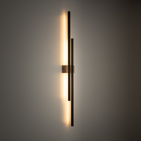 Aplica FLASH  2 x max 4W LED Pin, Negru 13 cm [3]