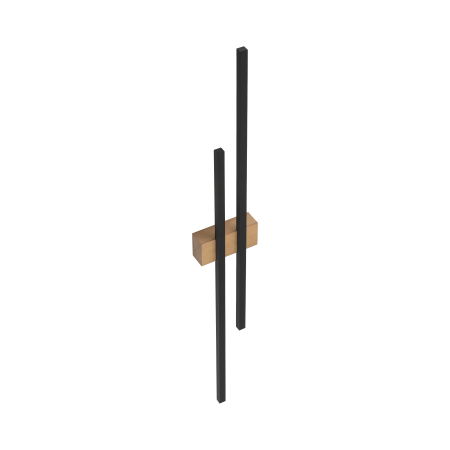 Aplica FLASH  2 x max 4W LED Pin, Negru 13 cm [4]