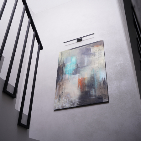 Aplica GALLERY LED 1 x max 20W LED Negru 62 cm [2]