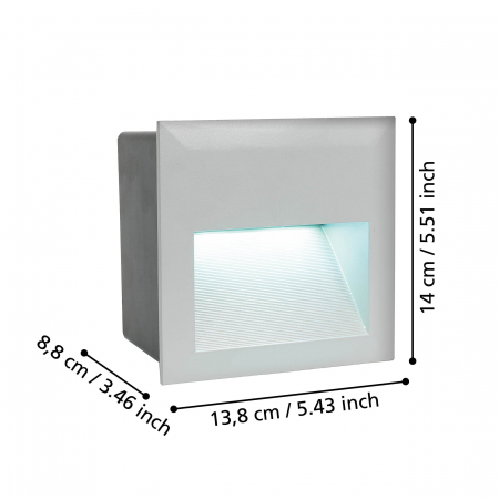 Aplica exterior ZIMBA-LED LED 3.7W lumina neutra [5]