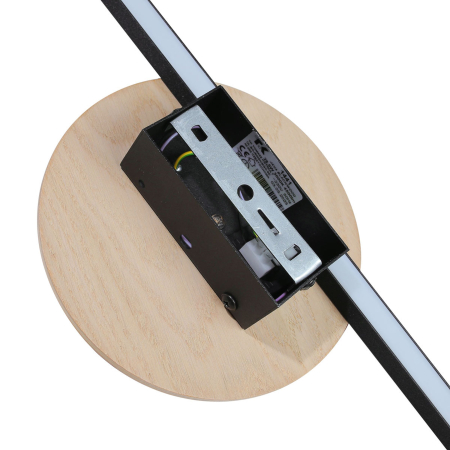 Aplica JAVA  1 x max 2W LED Negru 5 cm [5]