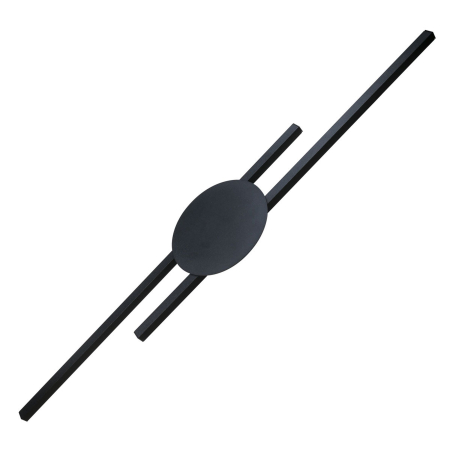 Aplica JAVA  2 x max 30W LED Negru 4,5 cm [4]