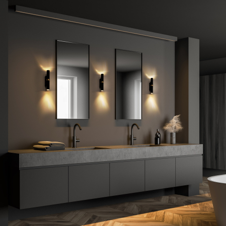 Aplica LAGOS G9 2 x max 8W LED Auriu, Negru 2,5 cm [1]