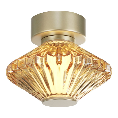 Lampă tavan Padre LED 6W lumină caldă 15 cm auriu [7]